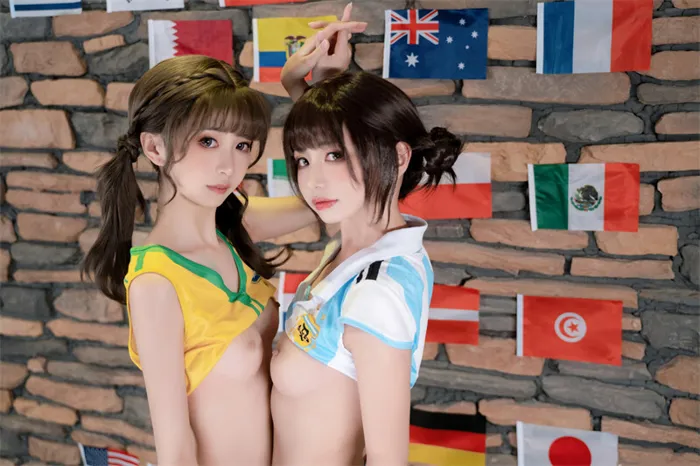 Japanese Petite Bikini Anal: Two Athletic Girls Fuck on Soccer Field with Argentina Jersey and Yellow Bikini
