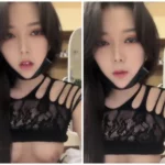 petite chinese girl rides orange dildo