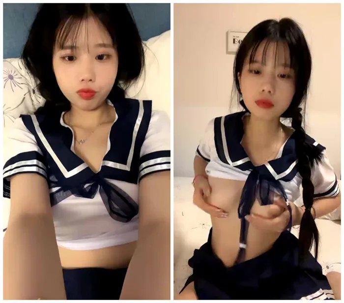 Chinese Petite Stockings Anal Bedroom — Slender Asian Teen Fucks Herself with Dildo