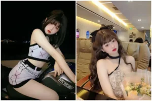 Asian Petite Lingerie Posing: Slender Girl Gets Pounded in Bedroom