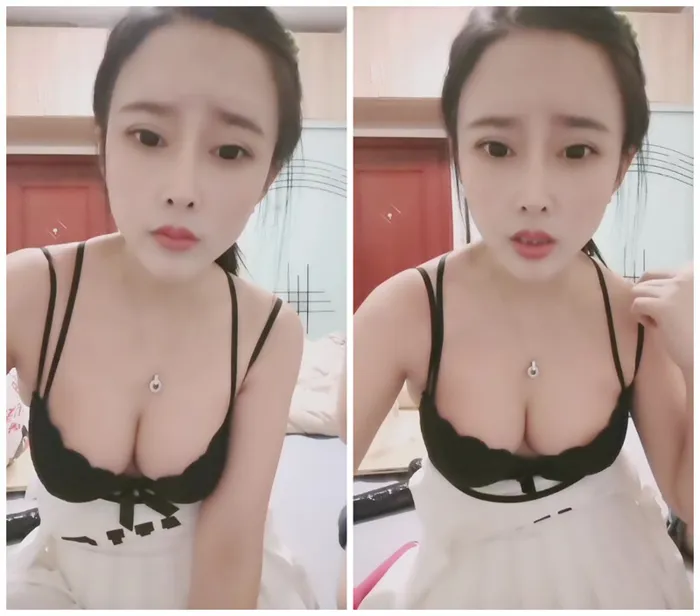 Asian Petite Stockings Striptease — Slender Asian Woman Fucks Herself in Shower