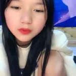 petite asian girl rides dildo