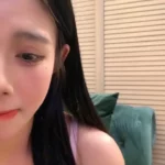 slim asian lingerie bedroom