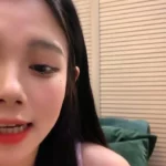 slim asian lingerie bedroom