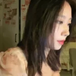 asian gold dress tease