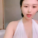 white halter top asian