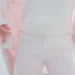 Petite Japanese Girl with Long Black Hair Rides Pink Vibrator Solo