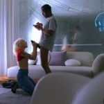 petite blonde woman rides