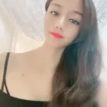 Petite Chinese Girl with Black Hair Fucks Herself in Bedroom Wearing Black Stockings 8 asian woman masturbates