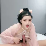 asian lingerie floral hair