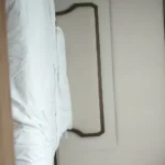 asian couple bedroom socks