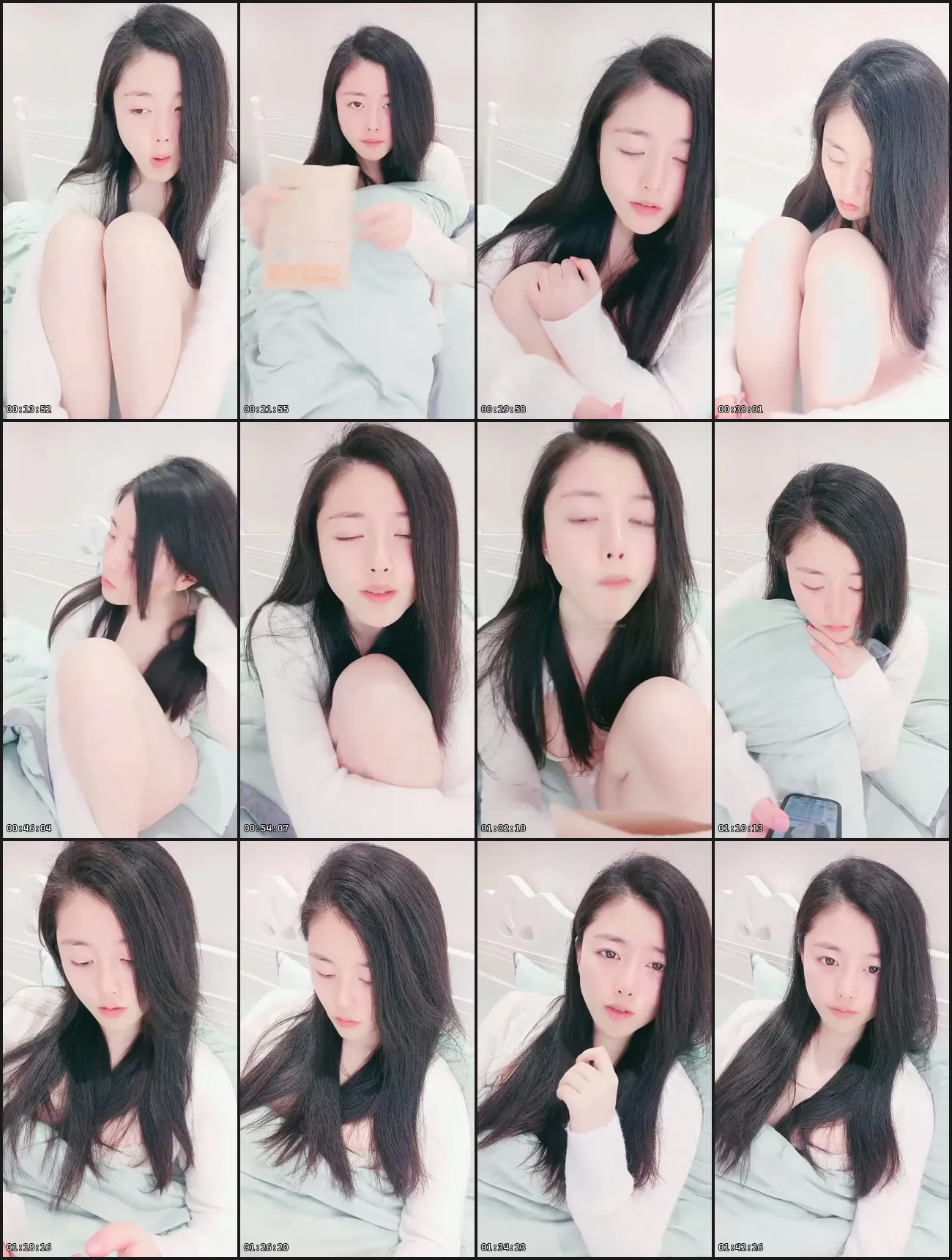 Japanese Petite Masturbation — Slim Asian Girl Fucks Herself in Bed 22 japanese petite masturbation screenlist