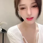 asian woman lingerie bedroom