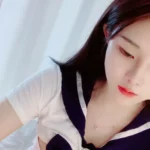 petite japanese uniform posing