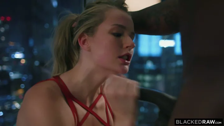 Screenshot 4 from European Amateur POV Solo Session — Sultry Red Lingerie & Urban Views
