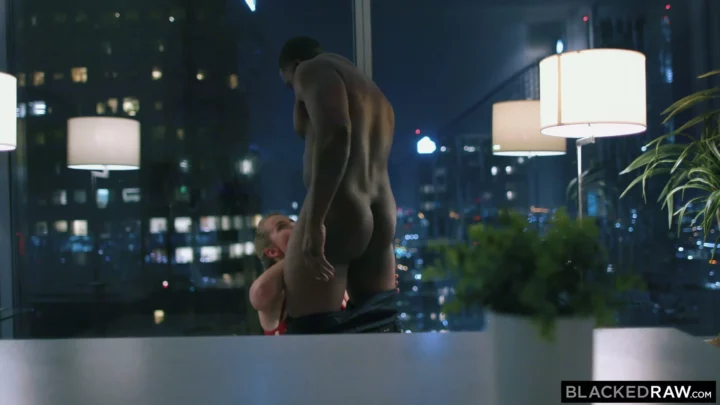 Screenshot 5 from European Amateur POV Solo Session — Sultry Red Lingerie & Urban Views