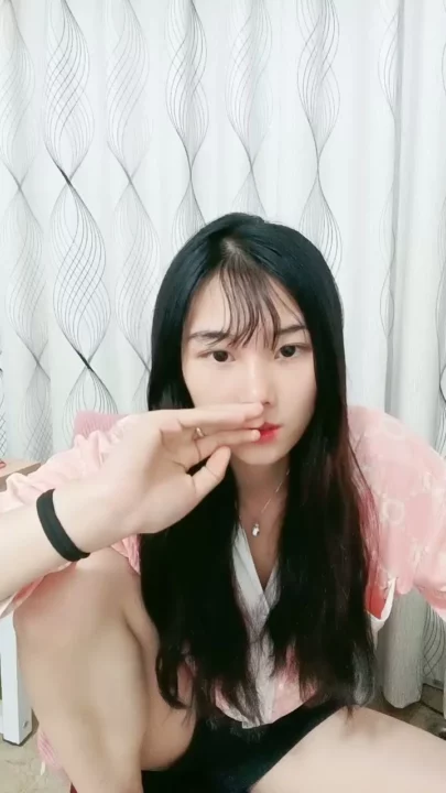 Screenshot 3 from Self-Shot FC2 Solo Play — Petite Asian Reveals Face While Touching Herself in Pink