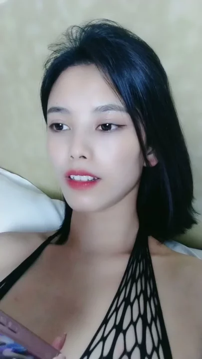 Screenshot 3 from Uncensored Asian POV Blowjob — Petite in Black Fishnets with Shaved Pussy Fully Exposed