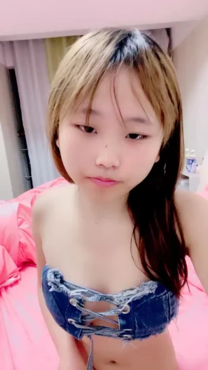 Screenshot 4 from Slim Asian Amateur Fingers Herself in Blue Lingerie — Raw POV Home Flick
