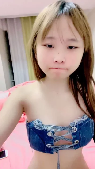 Screenshot 5 from Slim Asian Amateur Fingers Herself in Blue Lingerie — Raw POV Home Flick