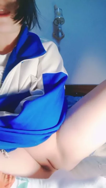 Screenshot 5 from FC2-PPV Japanese Schoolgirl Uniform Masturbation — Petite Amateur Creampie Action