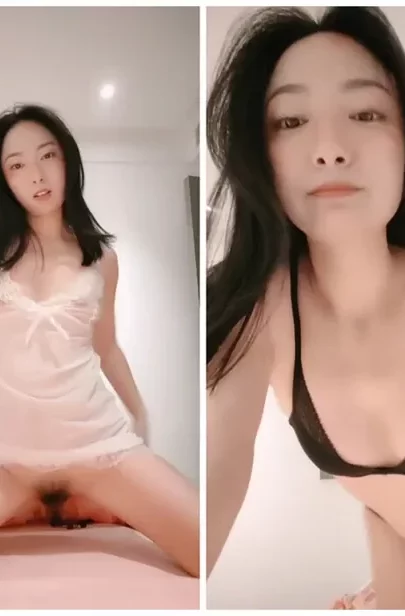 Screenshot 18 from Petite Japanese Amateur Solo Play — Lingerie-Clad Beauty Uses Dildo in POV Scene