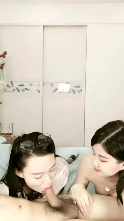Screenshot 3 from Raw FC2 Threesome Action — Asian Babes Go Wild in Hotel Room POV