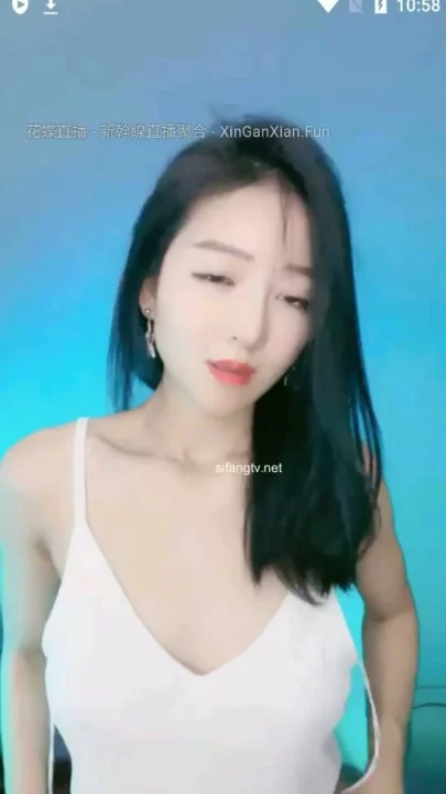 Screenshot 11 from East Asian Amateur Model Tease — Slim Beauty in White Camisole