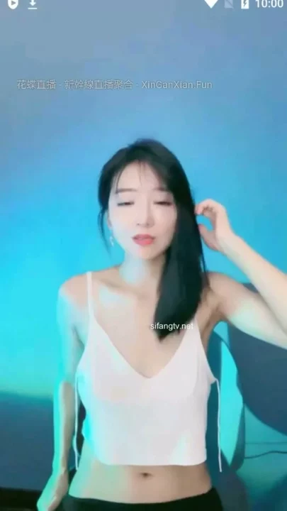 Screenshot 4 from East Asian Amateur Model Tease — Slim Beauty in White Camisole