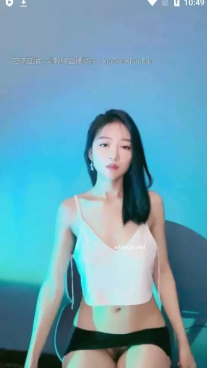 Screenshot 10 from East Asian Amateur Model Tease — Slim Beauty in White Camisole