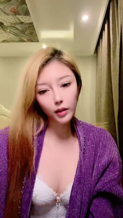 Screenshot 2 from Solo Asian Blonde Unveils Shaved Pussy in Lingerie Tease [FC2-PPV]