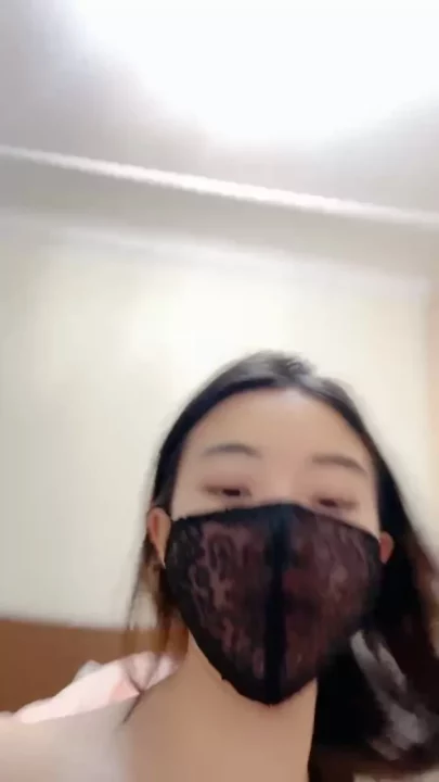 Screenshot 7 from Masked Japanese Beauty Plays Solo with Pink Toy — Intimate POV Uncensored