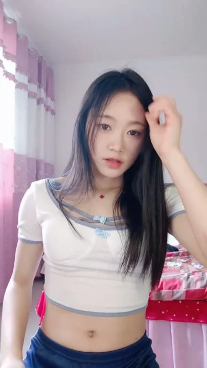 Screenshot 5 from Qianqian’s Intimate Solo Session — Petite Asian Tease with White Toy in Lingerie