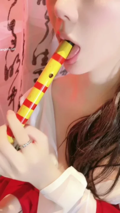 Screenshot 12 from Exclusive Xie Xiao’an Shoot — Red Liquid Seduction with Cumshot Climax