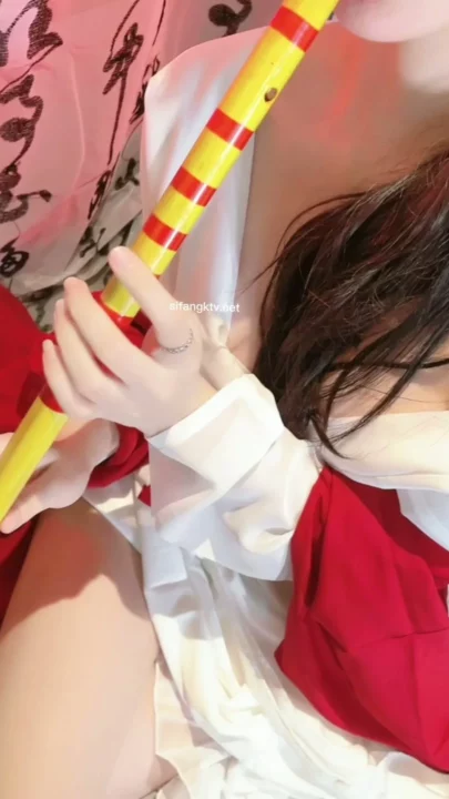 Screenshot 14 from Exclusive Xie Xiao’an Shoot — Red Liquid Seduction with Cumshot Climax