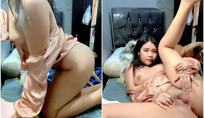 Screenshot 2 from Face-Revealed Asian Amateur Masturbates Solo in Lingerie — Uncut FC2 Leak