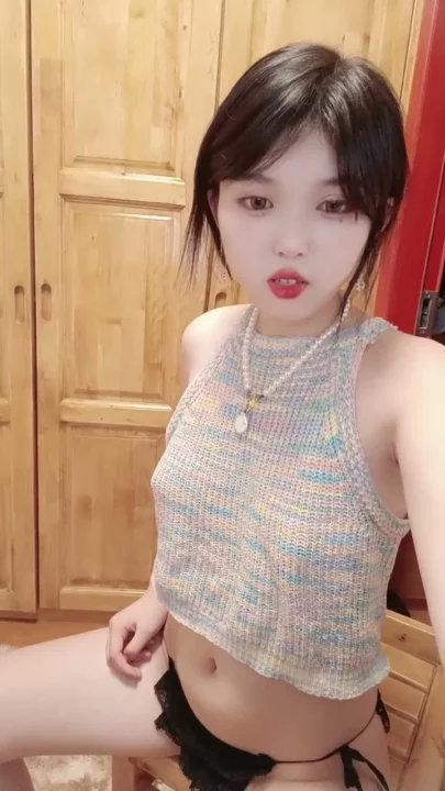 Screenshot 12 from Petite Asian Beauty in Rainbow Top — Solo Masturbation Debut with Beibei