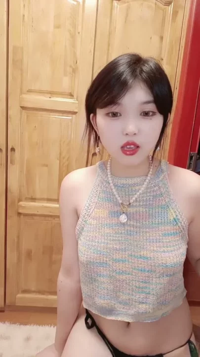Screenshot 15 from Petite Asian Beauty in Rainbow Top — Solo Masturbation Debut with Beibei