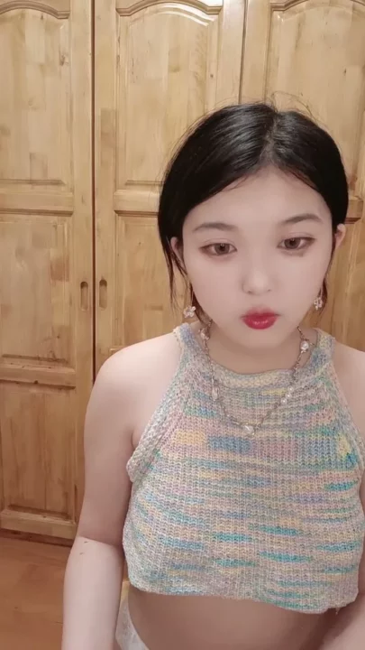 Screenshot 23 from Petite Asian Beauty in Rainbow Top — Solo Masturbation Debut with Beibei