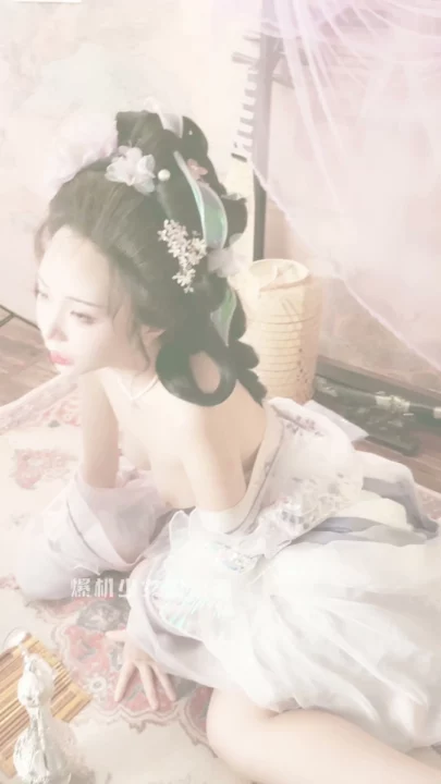 Screenshot 13 from Miao Xiaoji Hanfu Self-Pleasure — Asian Amateur Face Reveal Solo Scene