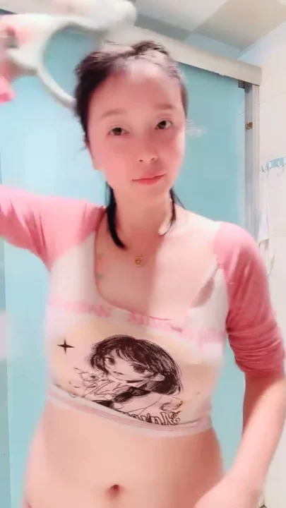Screenshot 12 from East Asian Solo Tease — Lingerie & Bunny Ears Cosplay Session