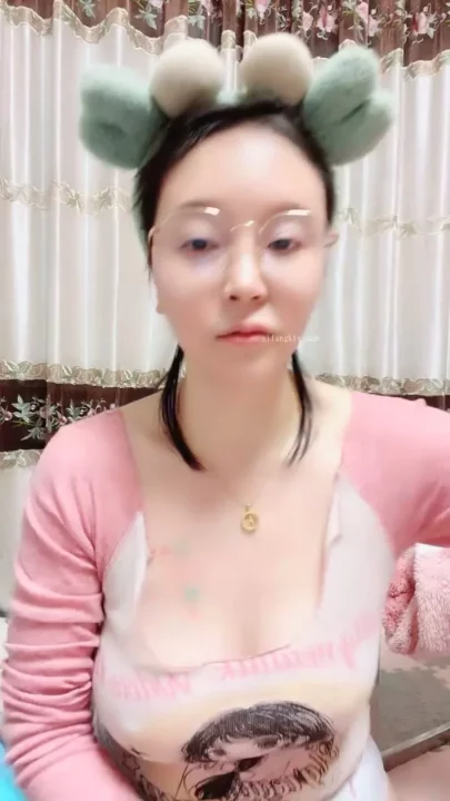 Screenshot 11 from East Asian Solo Tease — Lingerie & Bunny Ears Cosplay Session