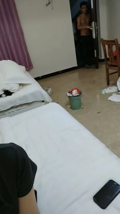 Screenshot 4 from Uncensored Asian Threesome — Faces Revealed, Lesbian Scissoring, and Masked Men