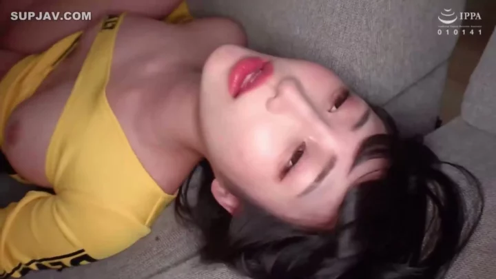 Screenshot 16 from Asian Amateur Uncensored — Car Model Jingjing in Yellow Outfit