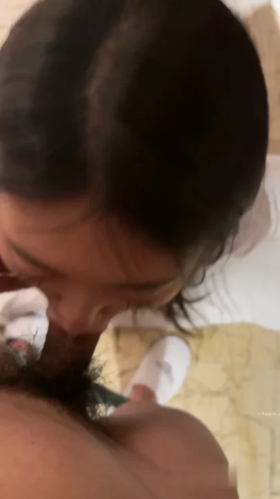 Screenshot 7 from Asian Escort Hotel POV — Xinxin Shaved Pussy Creampie and Blowjob