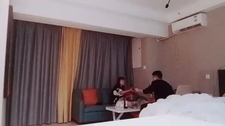 Screenshot 12 from Leaked Livestream: Petite Asian Escort Takes Two Guys in Hotel Room POV