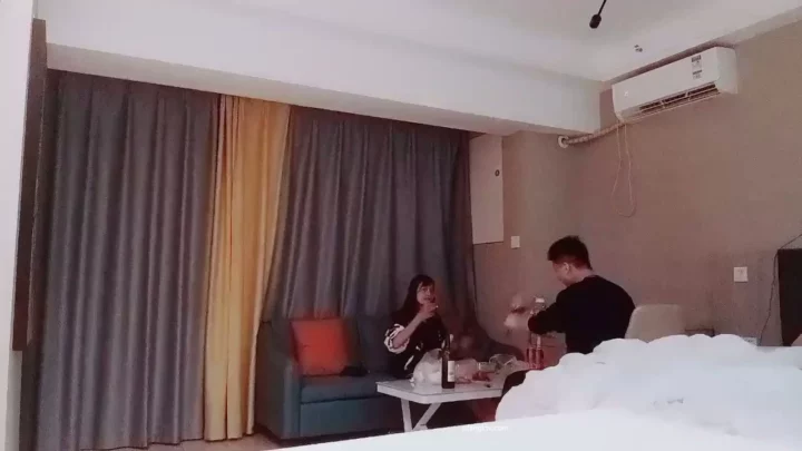 Screenshot 13 from Leaked Livestream: Petite Asian Escort Takes Two Guys in Hotel Room POV