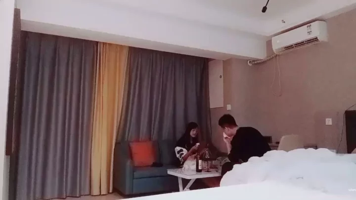 Screenshot 15 from Leaked Livestream: Petite Asian Escort Takes Two Guys in Hotel Room POV