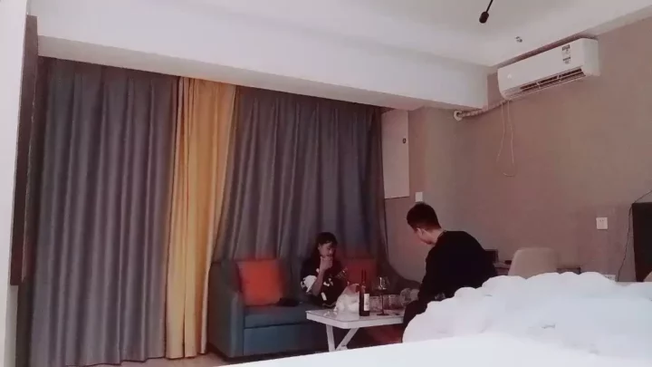Screenshot 9 from Leaked Livestream: Petite Asian Escort Takes Two Guys in Hotel Room POV