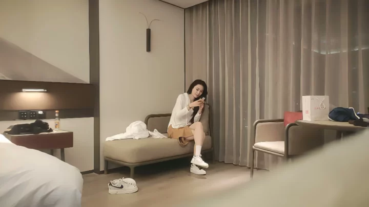 Screenshot 16 from Slender Asian Escort in Stockings — Intimate POV Hotel Hookup
